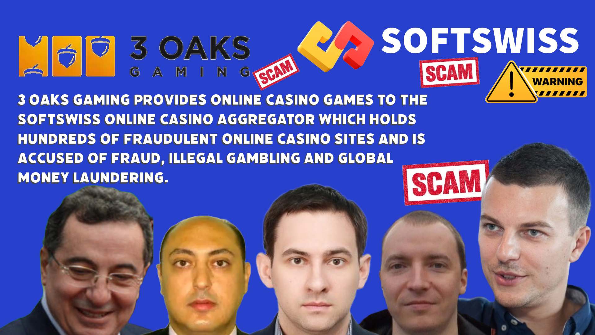 3 Oaks Gaming - softswiss scam - Casino by Softswiss